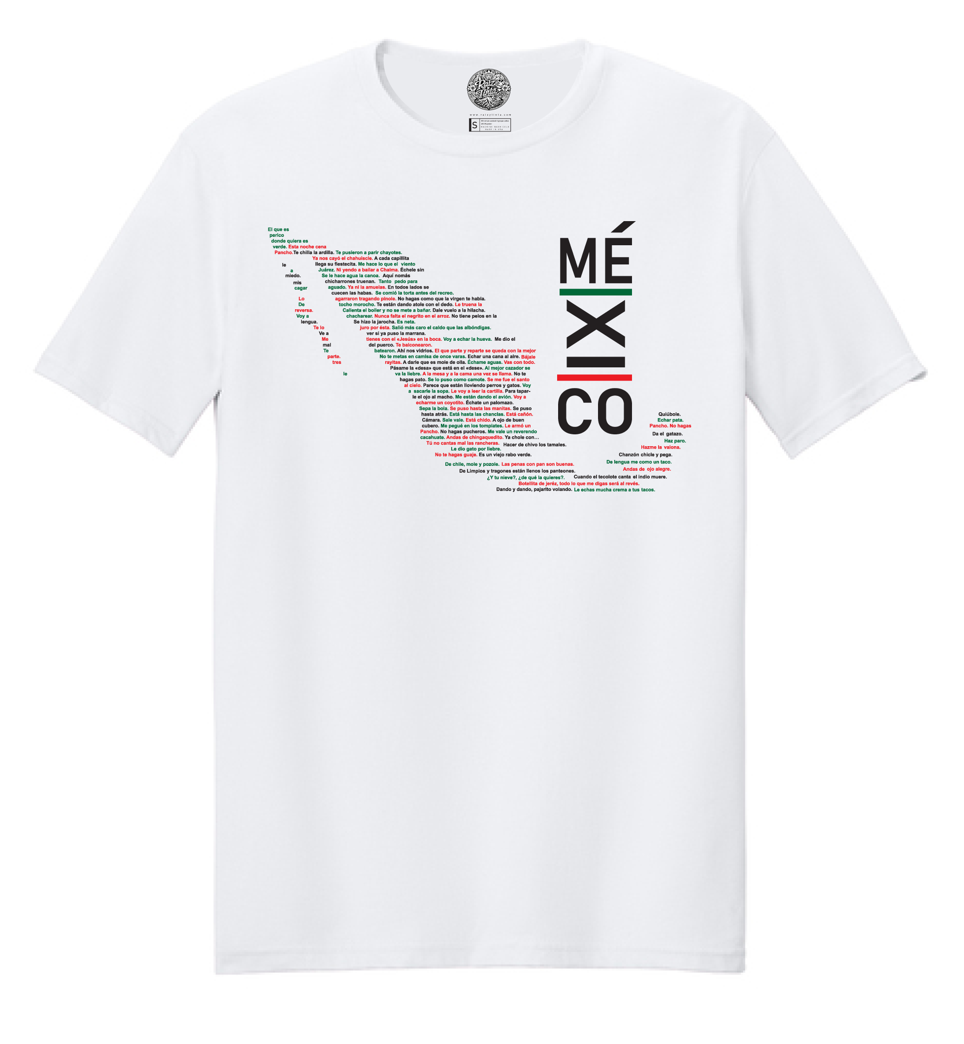 Mexico Frases Mexicanas Soft Style T-Shirt