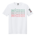 MEXICO Tricolor Soft Style T-Shirt