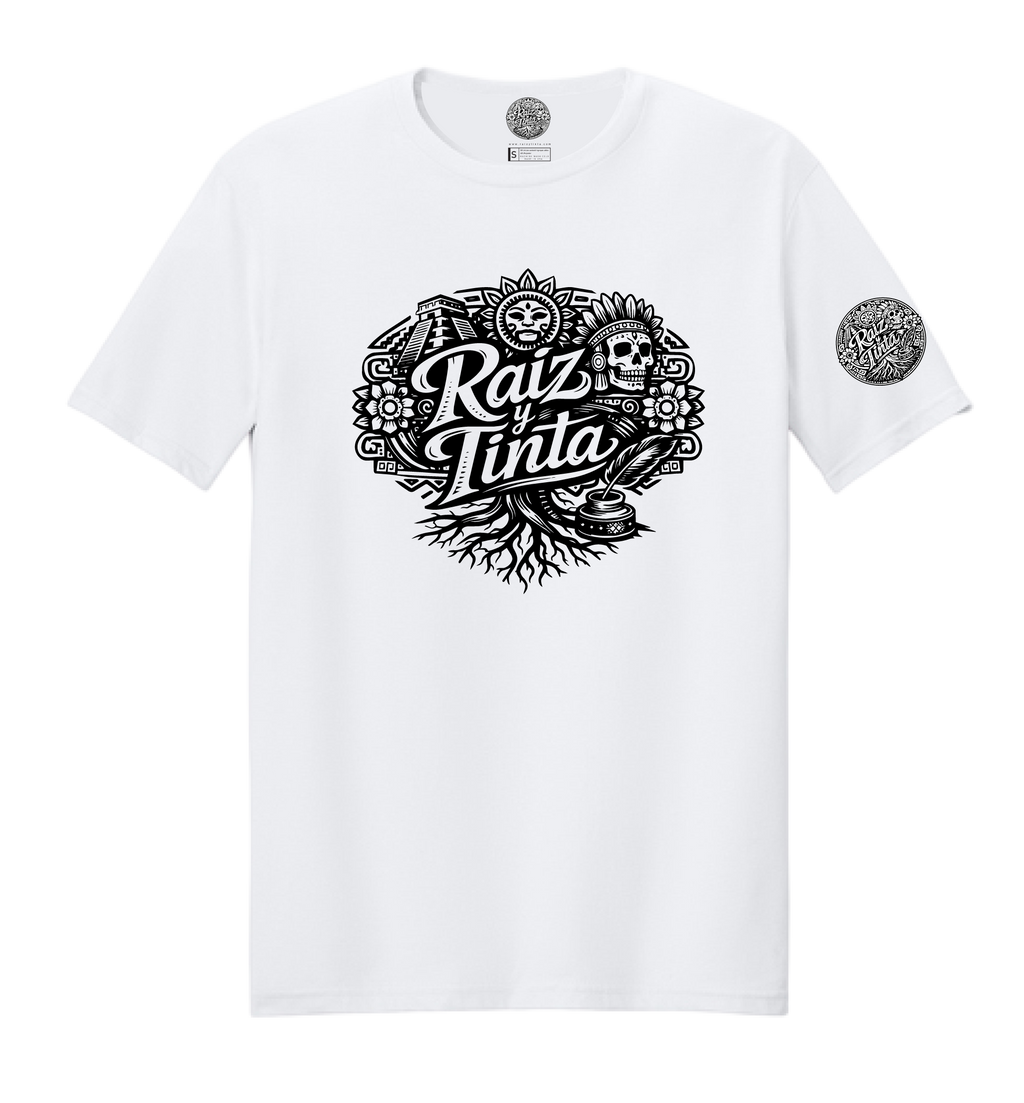 Raiz y Tinta White Soft Style T-Shirt ONE COLOR