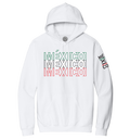 Mexico Tricolor Soft Style Hoodie